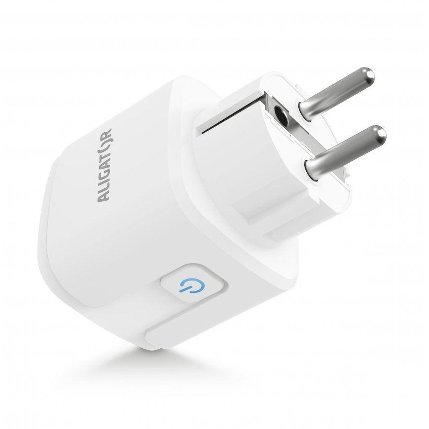 Aligator WAL001 smart plug 3680 W Home, Office White – 2