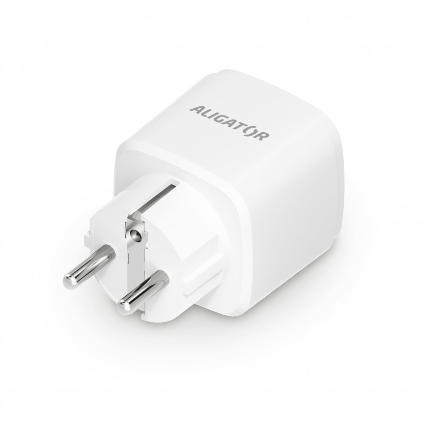 Aligator WAL001 smart plug 3680 W Home, Office White – 4