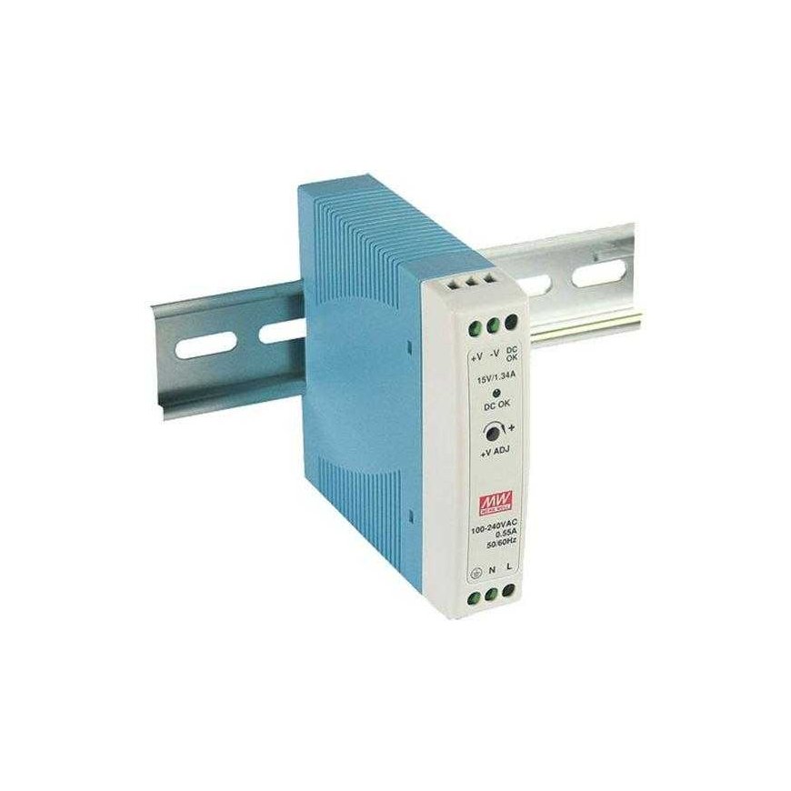 ACO PS-MDR-20-15 DC power supply, DIN
