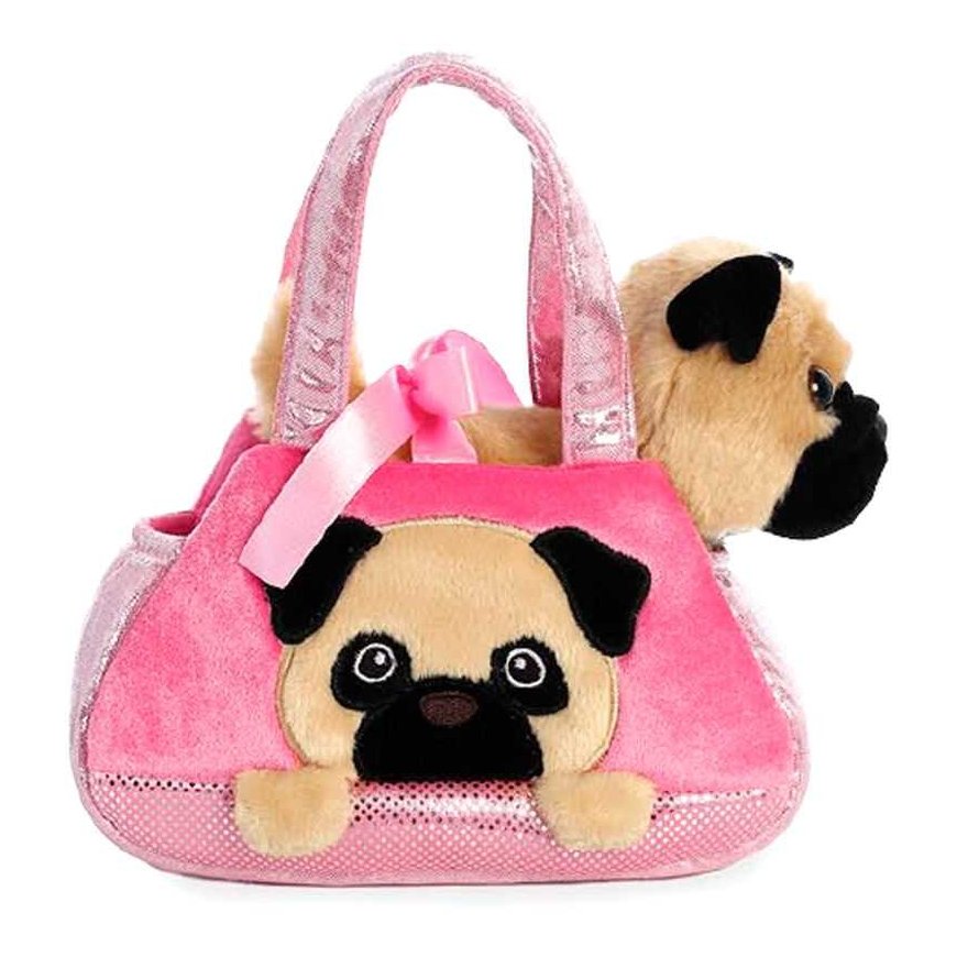 Aurora Fancy Pal Pug soft plush