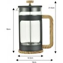 kahvi/sinappikerma 1000ml klausberg kb-7681 kahvi/sinappikerma 1000ml klausberg kb-7681