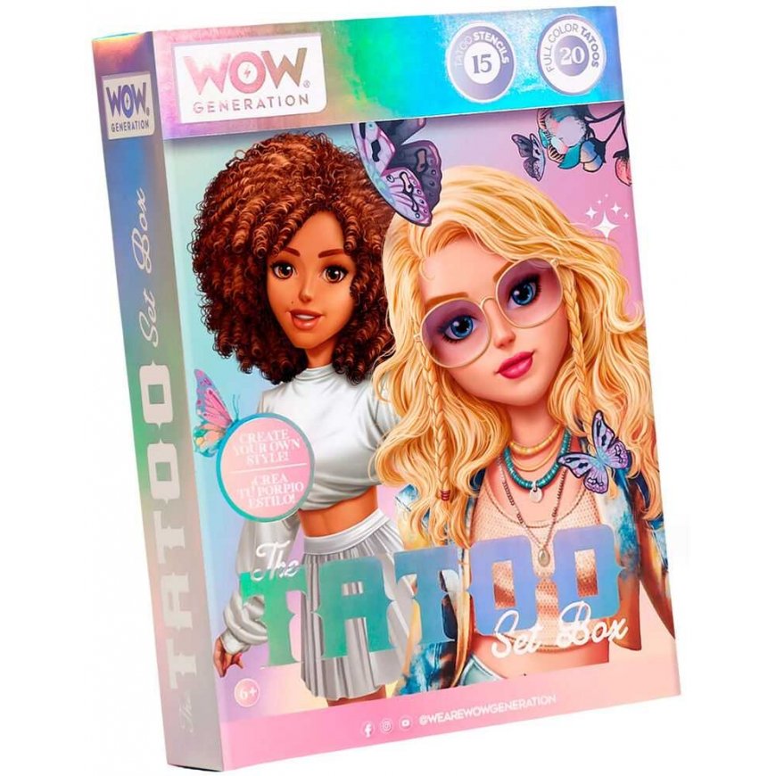 WOW GENERATION Tattoo Set Box, WOW00097 – 2