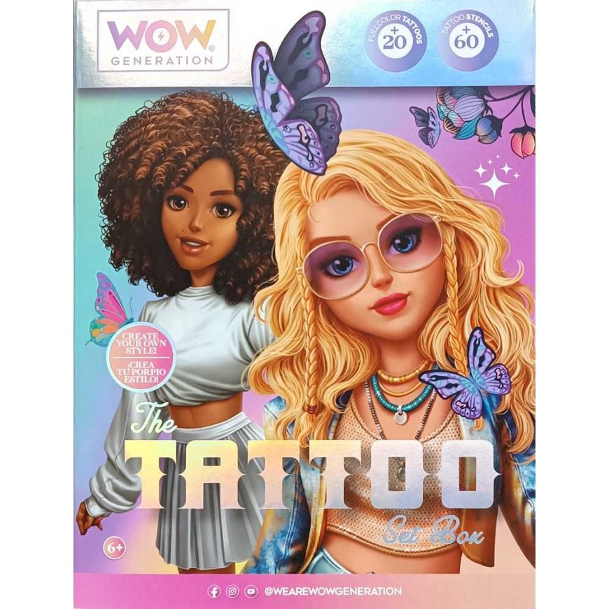 WOW GENERATION Tattoo Set Box, WOW00097 – 4