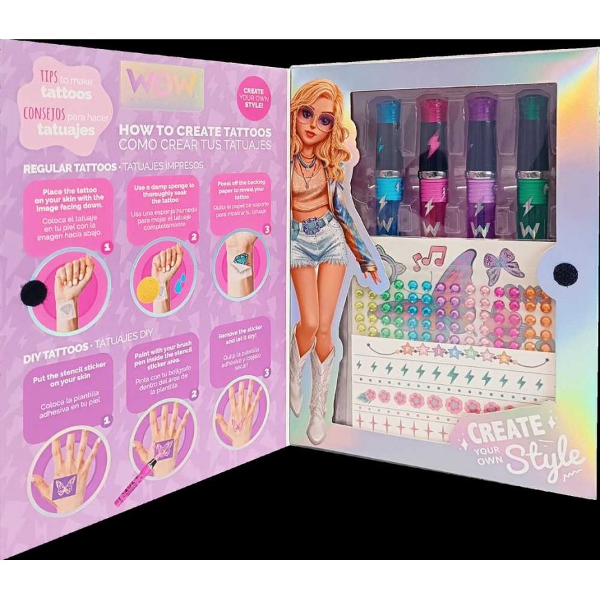 WOW GENERATION tatuiruočių rinkinys Tattoo Set Box, WOW00097 – 5