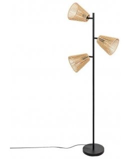 Atmosphera GIADA boho floor lamp, 3 swivel lights, 150 cm