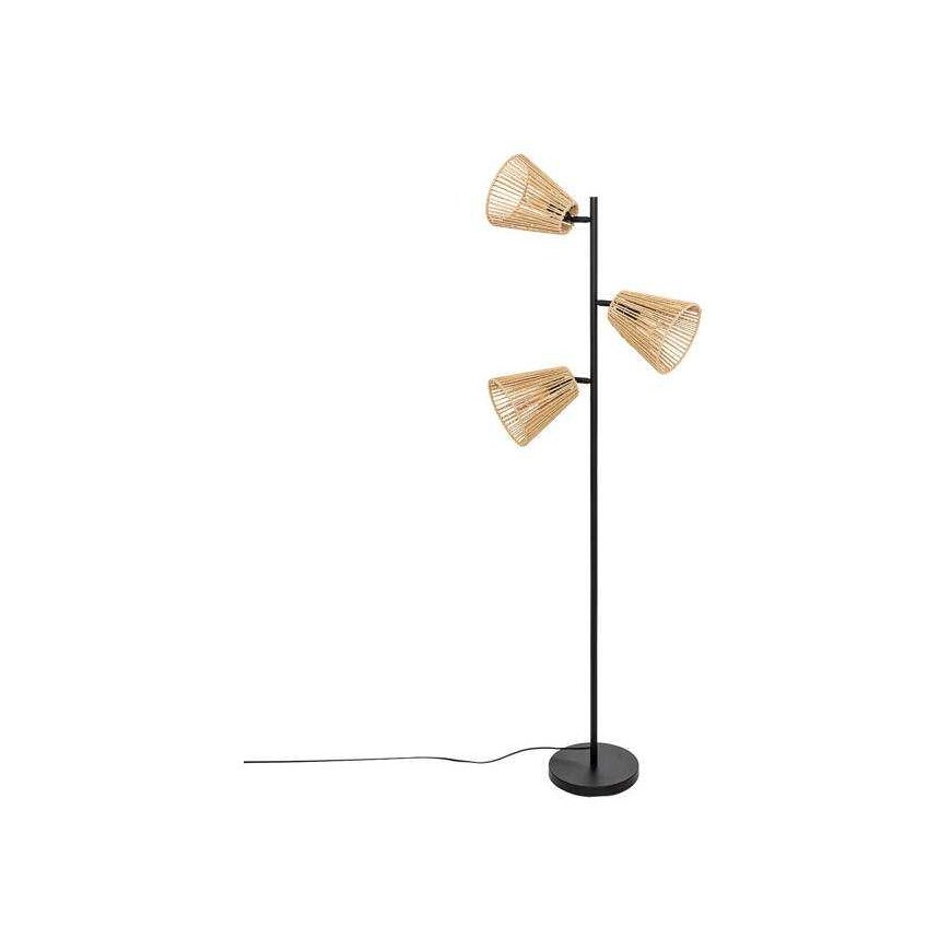 Atmosphera GIADA boho floor lamp, 3 swivel lights, 150 cm