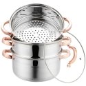 Steamer Pot Set FOR STEAM COOKING 22CM 4 EL. KLAUSBERG KB-7732 Steamer Pot Set FOR STEAM COOKING 22CM 4 EL. KLAUSBERG KB-7732