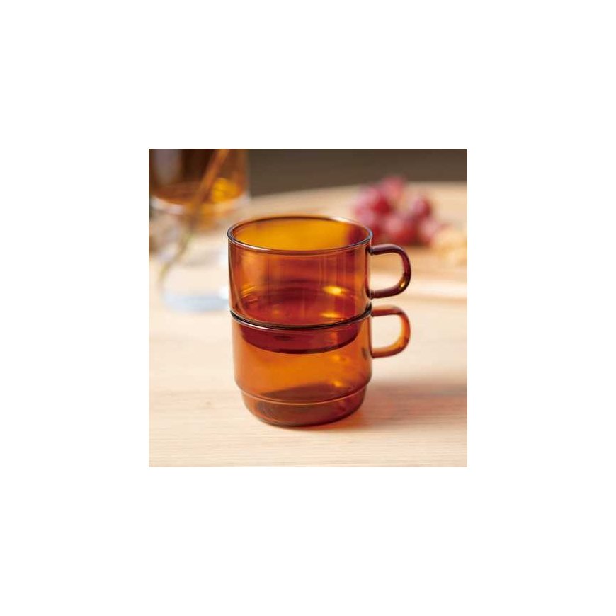 Hario - Colors Pinottava mukikuppi Amber 300ml – 3