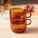 Hario - Colors Pinottava mukikuppi Amber 300ml Hario - Colors Pinottava mukikuppi Amber 300ml