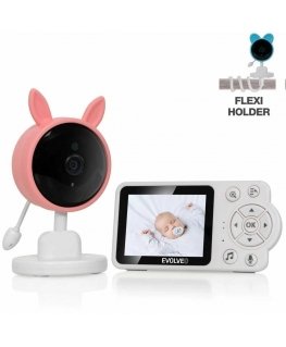 EVOLVEO Baby Monitorius N3 pink