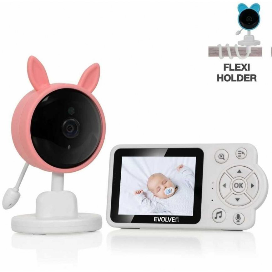 EVOLVEO Baby Monitor N3 pink