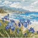 Letistitch Cross Stitch Kit "Blue Harmony" 24x24 cm SLETIL9934 Letistitch Cross Stitch Kit "Blue Harmony" 24x24 cm SLETIL9934
