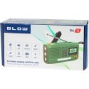 Kannettava analoginen AM/FM-radio BLOW RA13 aurinko
