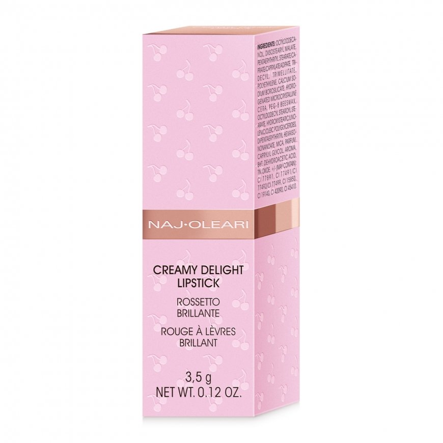 Naj-Oleari Creamy Delight 4,2 g 17 Lacquer Red Spīdēt – 3