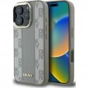 Case DKNY Checkered Pattern Magsafe for iPhone 16 Pro Max beige Case DKNY Checkered Pattern Magsafe for iPhone 16 Pro Max beige