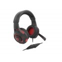 GENESIS Radon 210 Гарнитура Проводная Оголовье Игровой USB тип-A Черный, Красный GENESIS Radon 210 Гарнитура Проводная Оголовье Игровой USB тип-A Черный, Красный