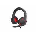 GENESIS Radon 210 Гарнитура Проводная Оголовье Игровой USB тип-A Черный, Красный GENESIS Radon 210 Гарнитура Проводная Оголовье Игровой USB тип-A Черный, Красный