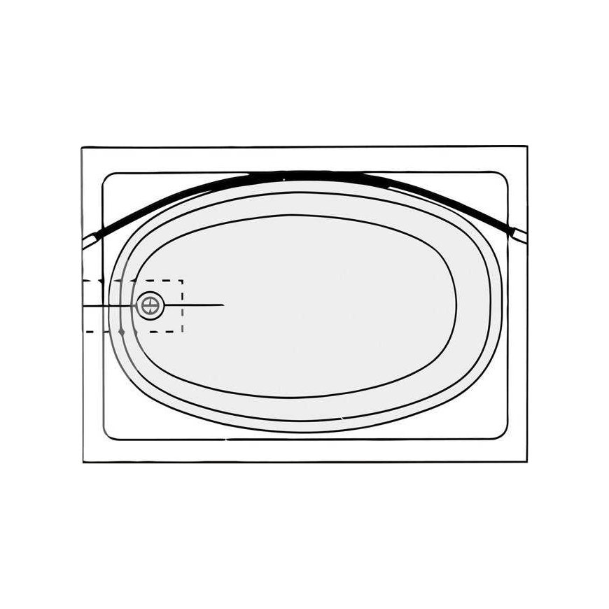 Wenko, aliuminio chromo teleskopinis vonios dušo užuolaidos, Ø 2,5 cm, 110-200 cm – 3