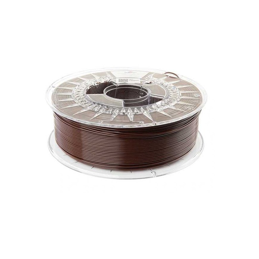 SPECTRUMAS Spausdinimo siūlas Premium PET-G 1,75mm CHOCOLATE BROWN, 1kg – 2