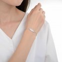 Moiss Subtili sidabrinė apyrankė su angelo sparnu B0000903