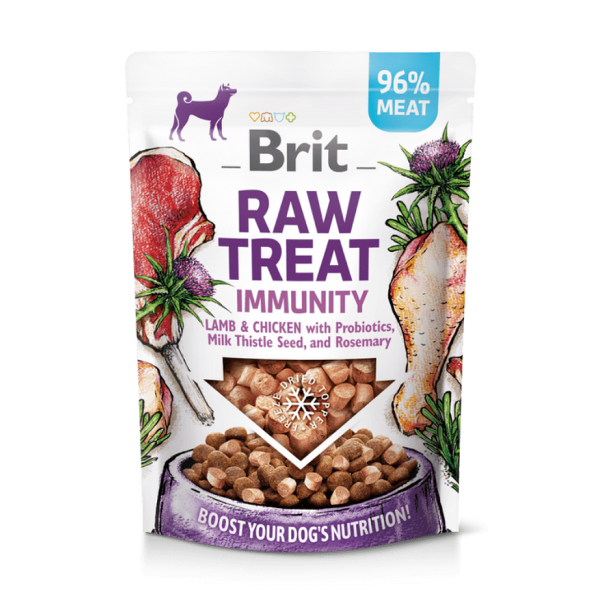 BRIT Raw Treat Immunity Lamb & Chicken – dog treat – 40 g – 2