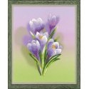 Uab Riolis Crocuses. Satin embroidery SRPT-0065