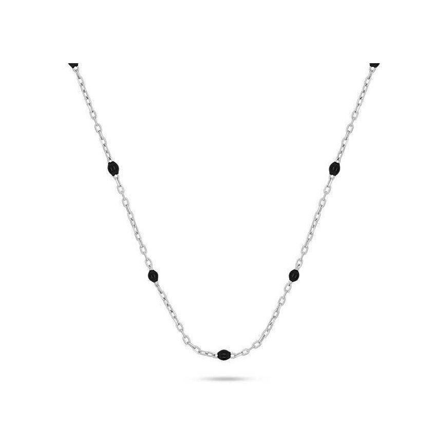 Brilio Silver Brilio Sidabrinis Sidabrinis pakabukas with juodas beads NCL112WBC