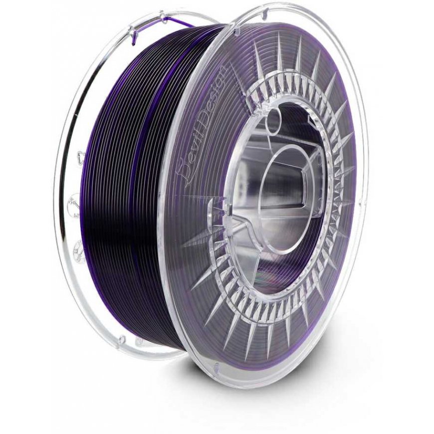 3D plastikas Devil Design PET-G 1.75mm 1kg - Ultra Violet