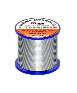 Solder with flux CYNEL LC60-SW26 2.00mm 250g