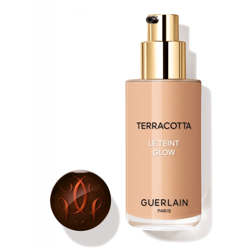 Guerlain Terracotta Le Teint Glow 35 ml Buteliukas su pompa Skystis 3.5N – 2