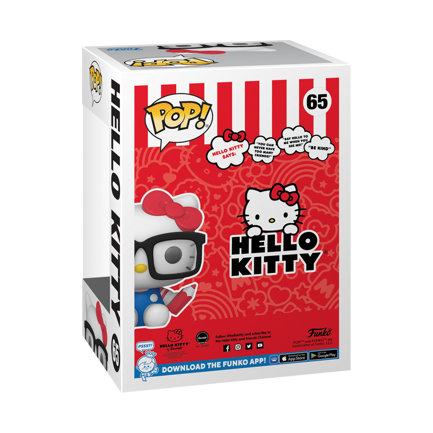 FUNKO POP! Vinilinė figūrėlė Hello Kitty Nerd – 3