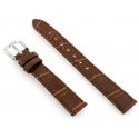 Pacific W41 leather watch strap - dark brown - 16mm Pacific W41 leather watch strap - dark brown - 16mm