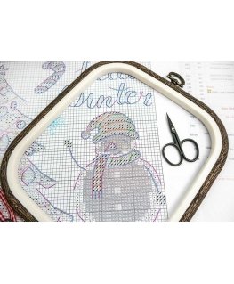 Letistitch Cross Stitch Kit "Christmas Set" 38x27 cm SLETIL9928