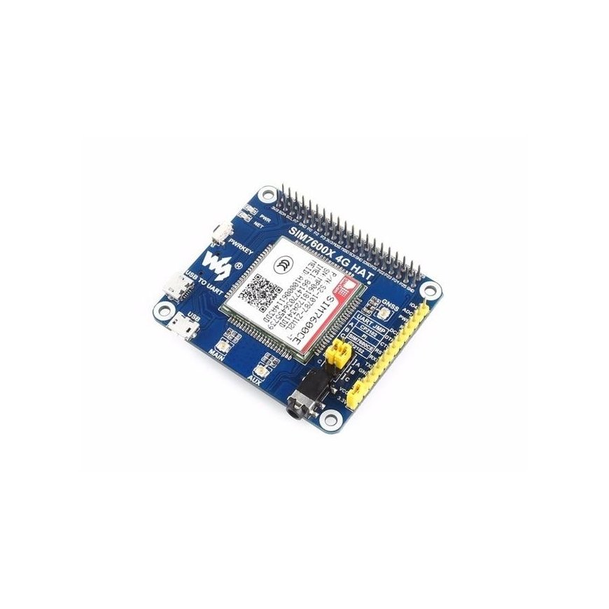 Waveshare LTE GPS HAT - LTE/GPRS/GPS SIM7600E-H - Model For Raspberry Pi – 2