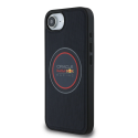 Red Bull Red BULL suojakuori IPHONE 16e:lle (SE 4 2025) Yhteensopiva MagSafe RBHMPSE424PUMEVR (Meshed PU -logo ja punainen renga