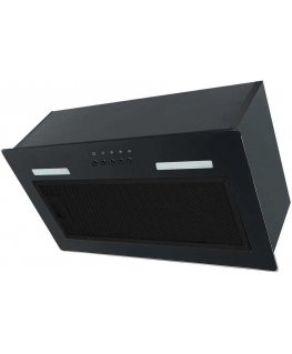 Built-in kitchen hood under the cabinet Berdsen, 52 cm, Black