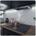 Built-in kitchen hood under the cabinet Berdsen, 52 cm, Black