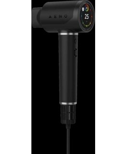 Aeno High Speed Plaukų džiovintuvas, Juodas, 220V-240V~50-60Hz, 1500W, Voice Control, Ionizer, Touch LCD, Infrared Nursing, Infr