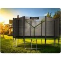 15 ft / 465 cm garden trampoline with external net and Neo-Sport ladder