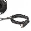 Kensington K97601WW наушники/гарнитура Проводная Оголовье Calls/Music USB тип-A Черный Kensington K97601WW наушники/гарнитура Проводная Оголовье Calls/Music USB тип-A Черный