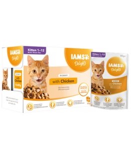 IAMS 100463 šlapias kačių maistas 85 g