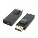 PremiumCord KPORTAD01 kabeļu spraudņu pāreja DisplayPort HDMI Melns PremiumCord KPORTAD01 kabeļu spraudņu pāreja DisplayPort HDMI Melns
