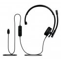 Logitech H570e Headset Wired Head-band Office/Call center USB Type-C Black