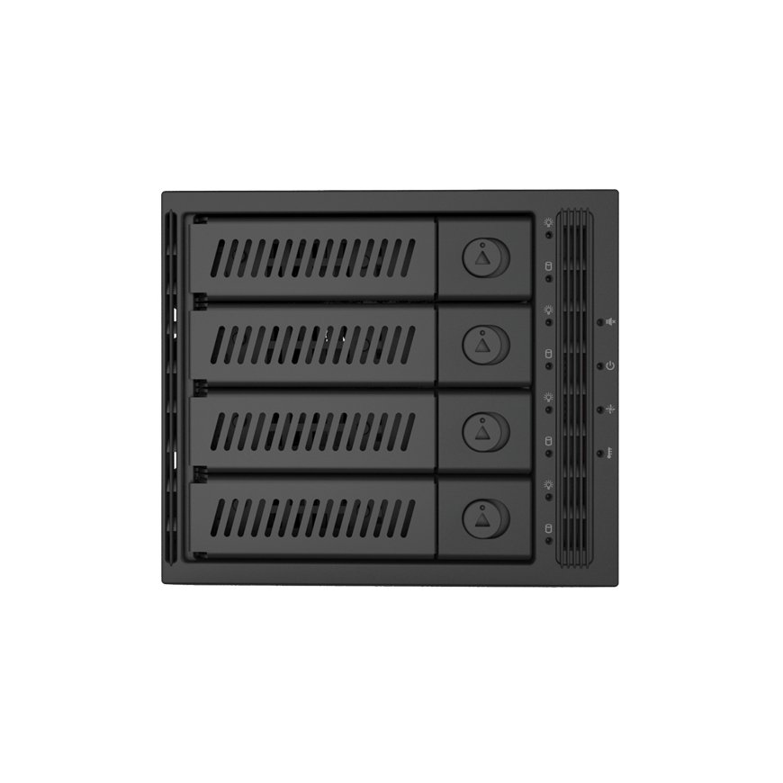 Chieftec CMR-3141SAS diska nodalījuma panelis Melns
