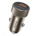 AWEI car charger C-857 33W USB+USB-C brown AWEI car charger C-857 33W USB+USB-C brown