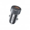 AWEI car charger C-857 33W USB+USB-C brown AWEI car charger C-857 33W USB+USB-C brown
