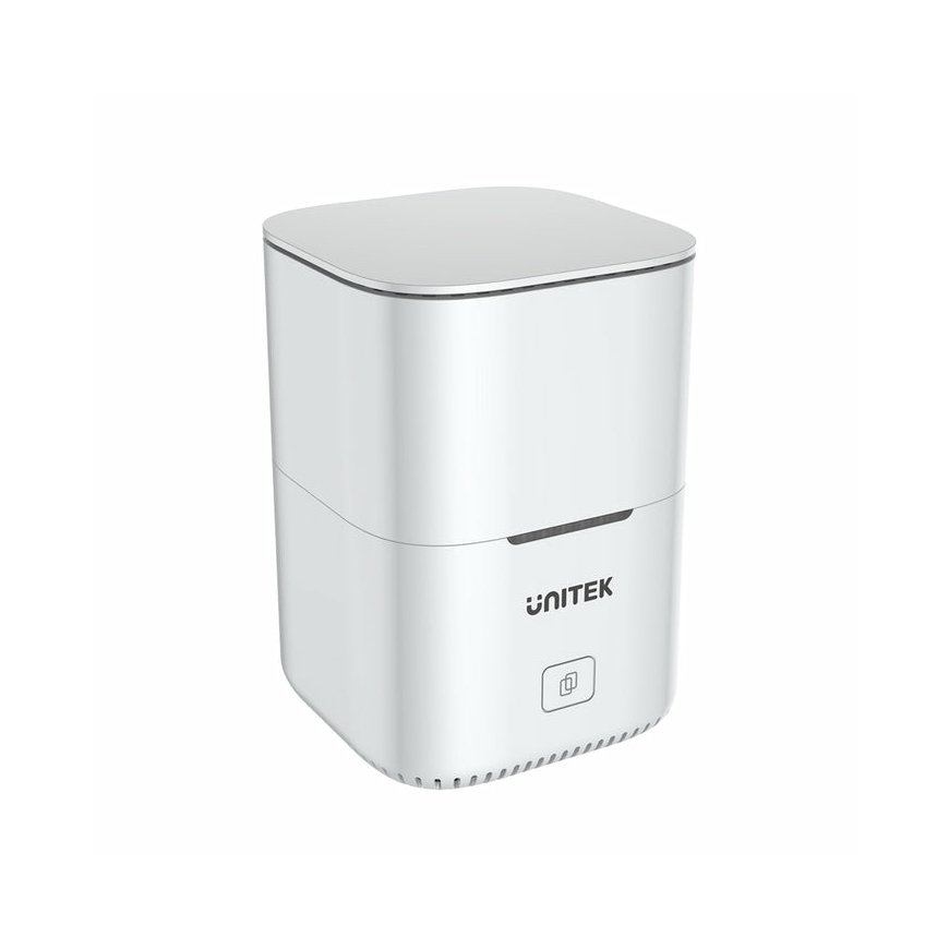 UNITEK SyncStation Marshmallow M.2 USB 3.2 Gen 2 (3.1 Gen 2) Type-C Balta – 2