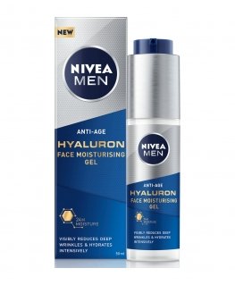 NIVEA HYALURON FACE MOISTURISING GEL face gel 50 ml Men