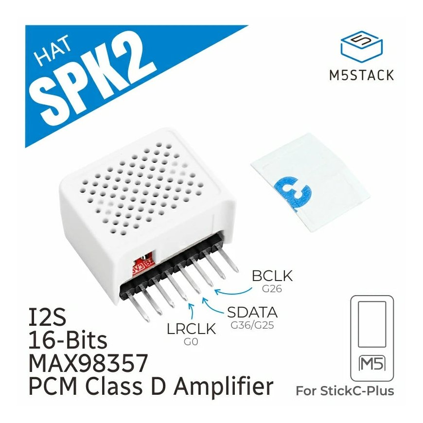 M5Stack U055-B aksesuārs izstrādātāju platēm Skaļrunis Balts – 2