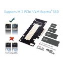 ICY BOX IB-PCI214M2-HSL интерфейсная карта/адаптер Внутренний M.2 ICY BOX IB-PCI214M2-HSL интерфейсная карта/адаптер Внутренний M.2